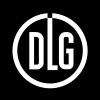 DLG-Siegel auf schwarzem Hintergrund